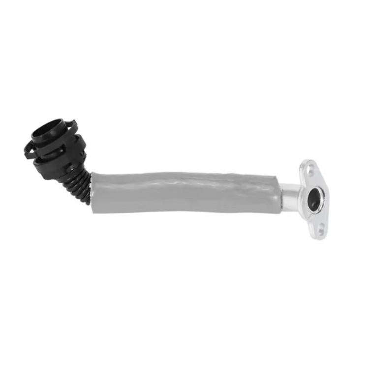 Car Engine Turbo Oil Return Hose for Opel Astra 55574129 55355622(Black)