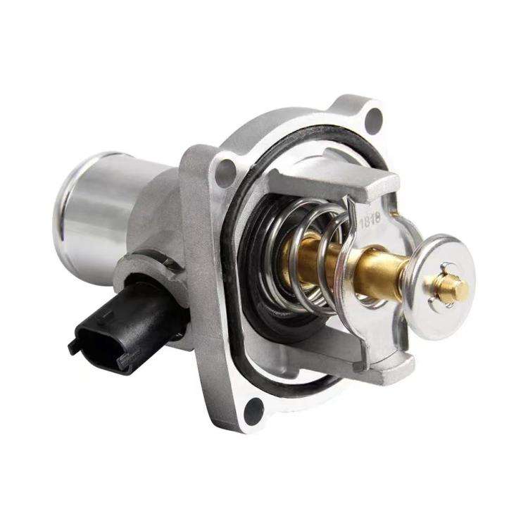 Car Thermostat Housing Water Pump Outlet for Chevrolet Cruze 96984104 55578419 25193683(Silver)