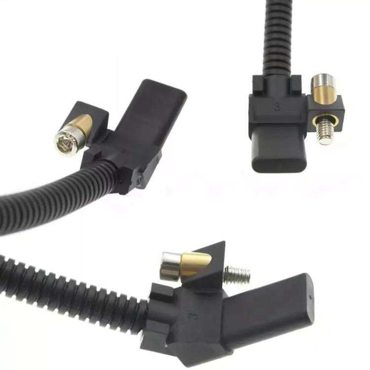 Car Crankshaft Position Sensor for Chevrolet Cruze 55567243 55555806(Black)