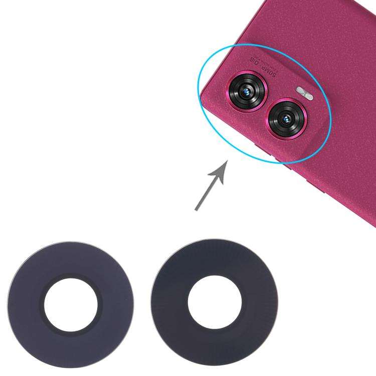 For Motorola Edge 50 Fusion 10set OEM Back Camera Lens