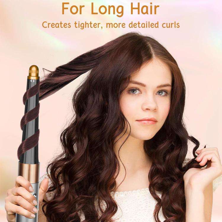 Long Conical Curling Iron Accessories For Dyson Airwrap HS01/ HS05 / HS08(Gold)