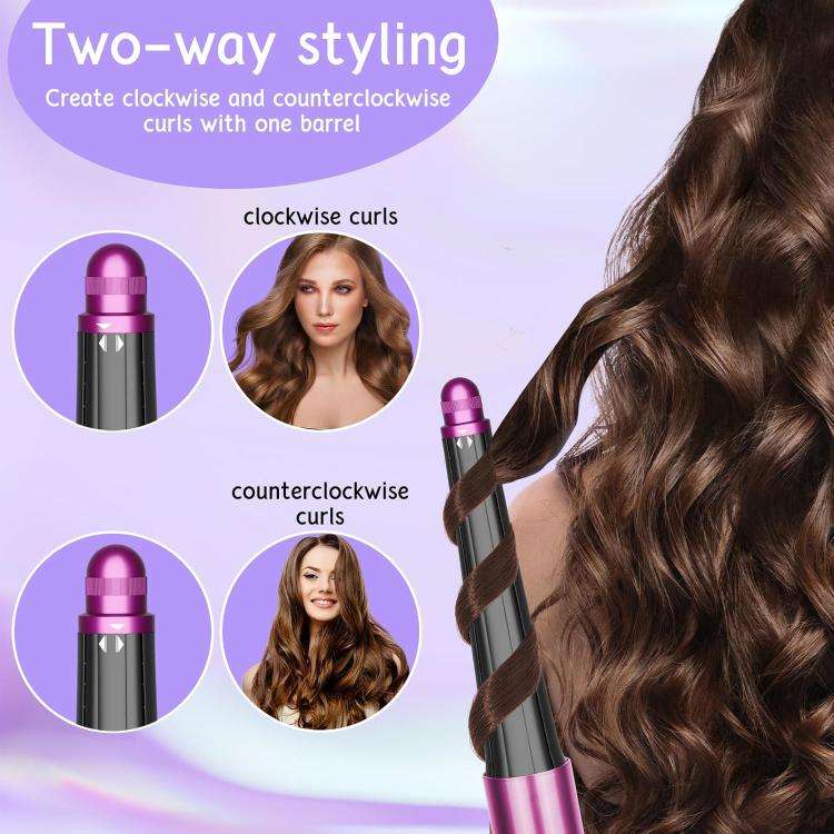 Long Conical Curling Iron Accessories For Dyson Airwrap HS01/ HS05 / HS08(Rose Red)