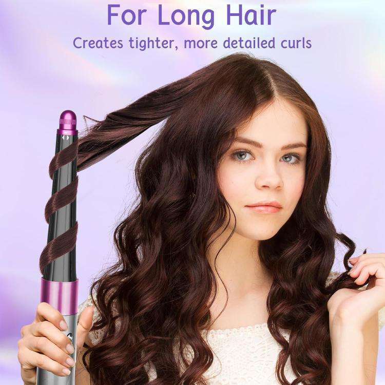 Long Conical Curling Iron Accessories For Dyson Airwrap HS01/ HS05 / HS08(Rose Red)