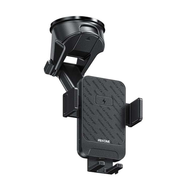 WK WP-U210 K-Captain Grace Mechanical Wireless Charging Car Phone Holder Set(Black)