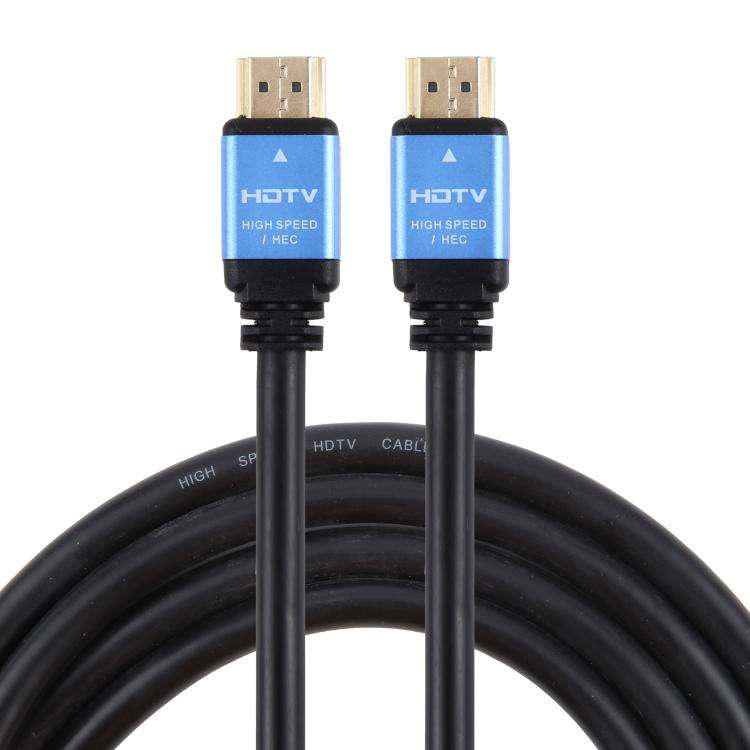 HDTV 2.0 Version 4K Full HD High Speed 19 Pin Male to 19 Pin Male Connector Cable, Length:1.8m(Bl...