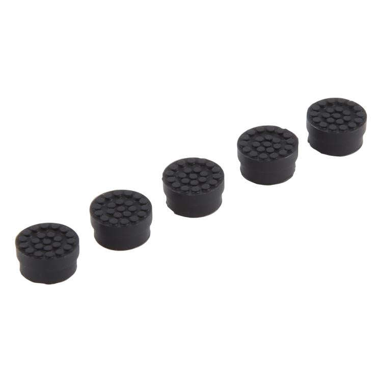 For HP 5pcs Mouse Cap, Diameter 0.4 x 0.5cm(Black)