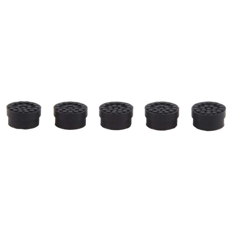 For HP 5pcs Mouse Cap, Diameter 0.4 x 0.5cm(Black)