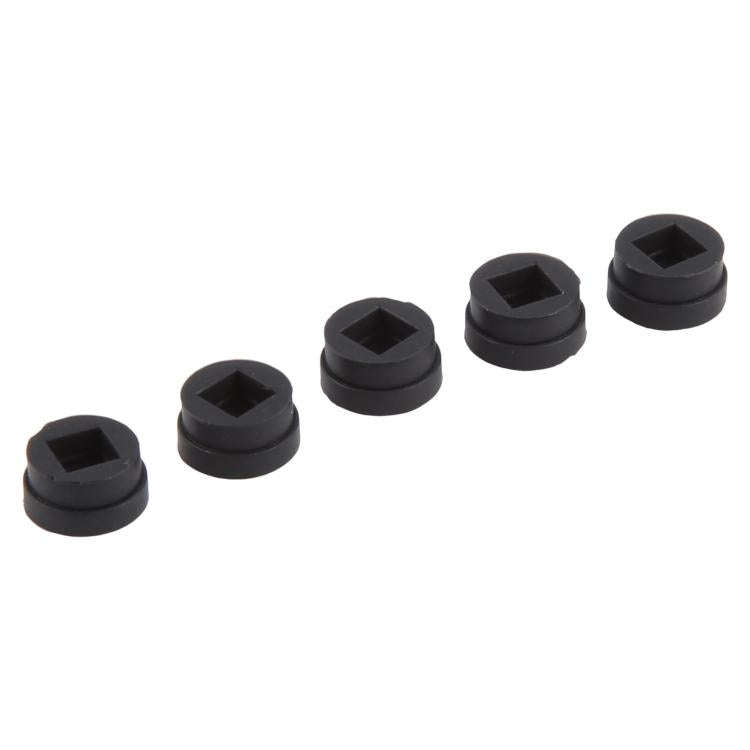 For HP 5pcs Mouse Cap, Diameter 0.4 x 0.5cm(Black)