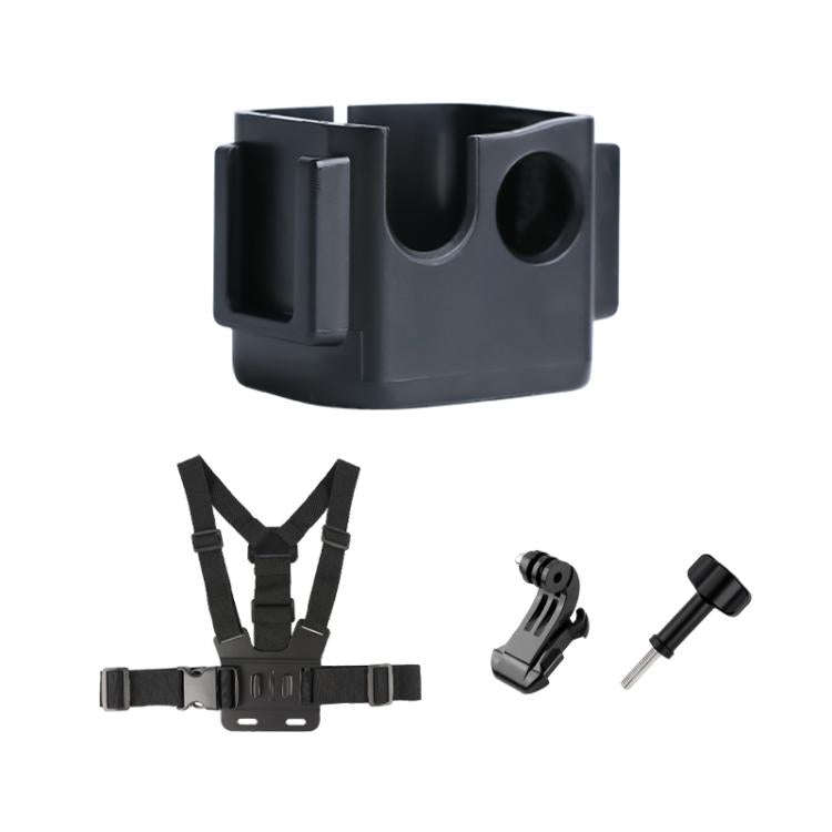 For DJI Osmo Pocket 3 Adapter Expansion Bracket Frame with Chest Strap