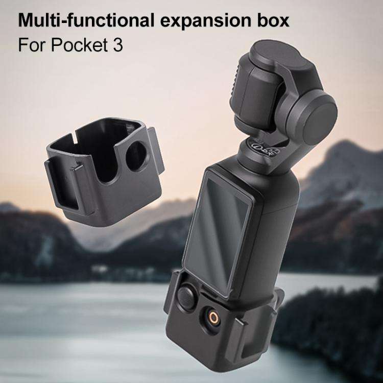 For DJI Osmo Pocket 3 Adapter Expansion Bracket Frame with Crab Clamp