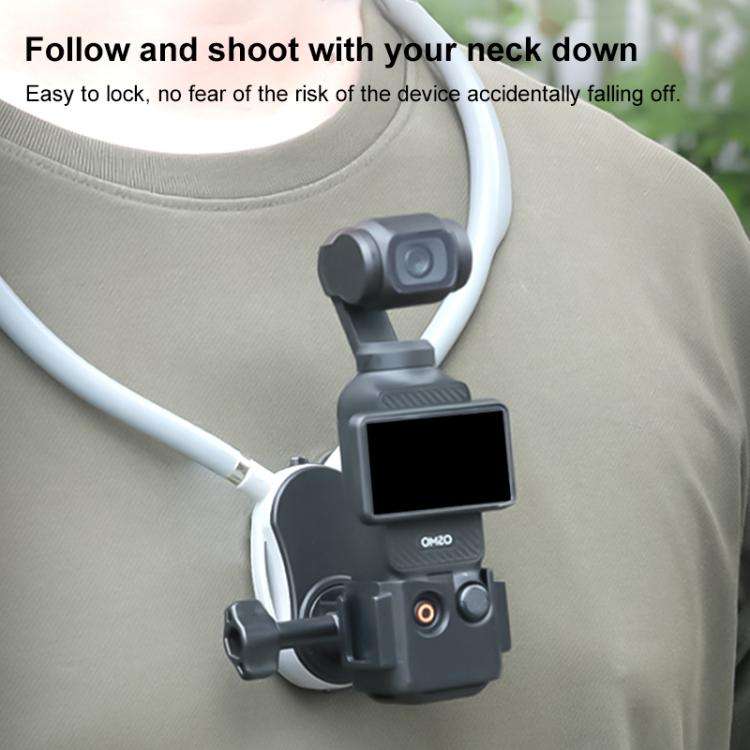 For DJI Osmo Pocket 3 Adapter Expansion Bracket Frame with Neck Bracket
