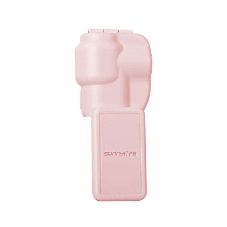 For DJI OSMO Pocket 3 Sunnylife Colorful Gimbal Cover Camera Protector Screen Protective Case(Pink)