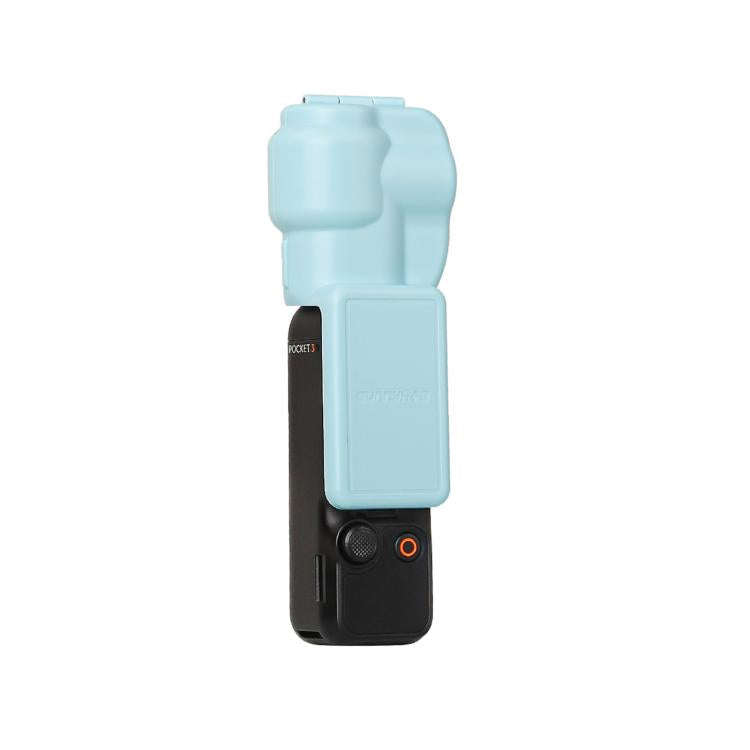 For DJI OSMO Pocket 3 Sunnylife Colorful Gimbal Cover Camera Protector Screen Protective Case(Blue)