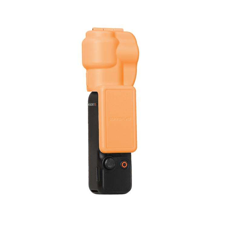 For DJI OSMO Pocket 3 Sunnylife Colorful Gimbal Cover Camera Protector Screen Protective Case(Ora...