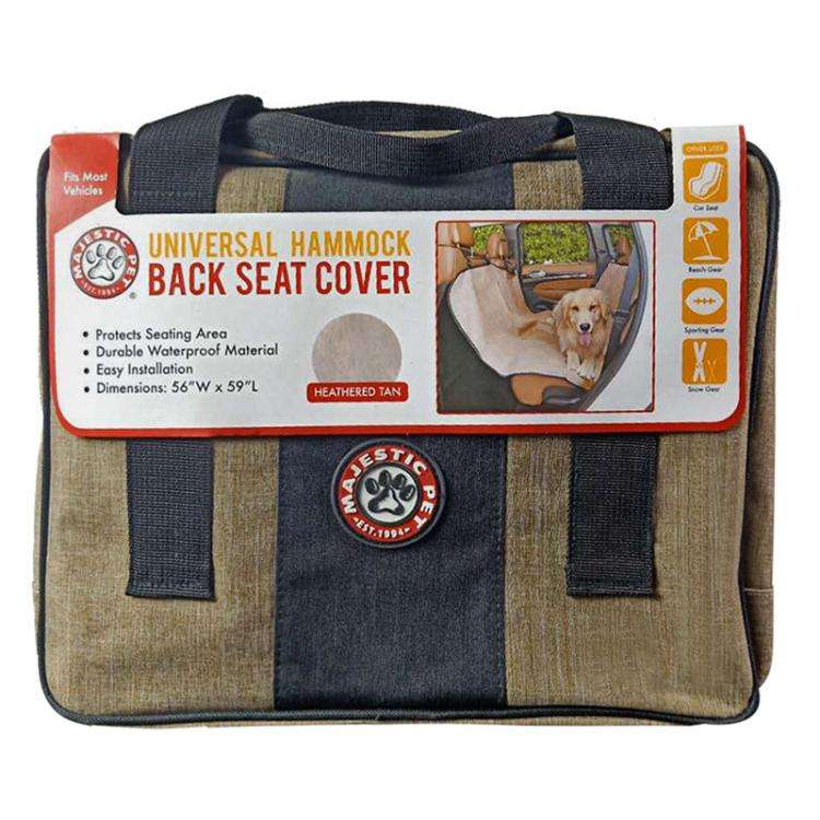 Pet Car Back Seat Cover Oxford Cloth Waterproof Cushion()