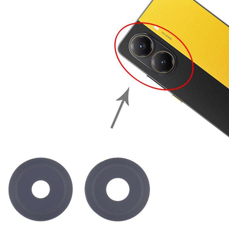 For Xiaomi POCO X7 Pro 10set OEM Back Camera Lens
