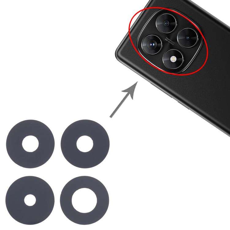 For Xiaomi Redmi Note 14 Pro 5G 10set OEM Back Camera Lens