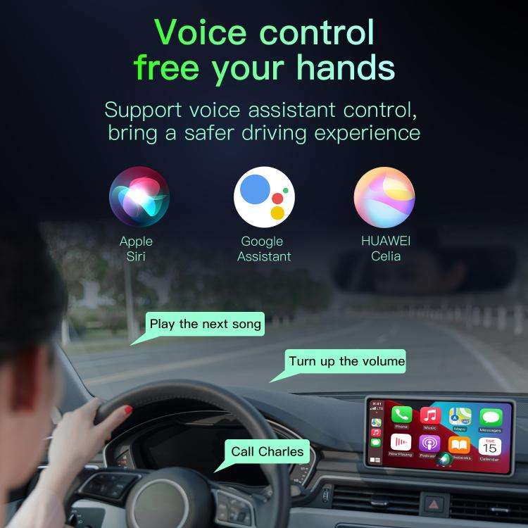 A113 Android 13 Wired CarPlay, Android Auto to Wireless Smart Box(Black)