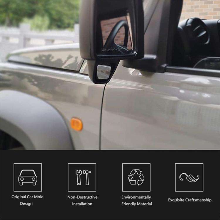 For Suzuki Jimny JB74 / JB64 2018- Car Rear-view Blind Spot Wide-angle Auxiliary Mirror, Type:Rig...