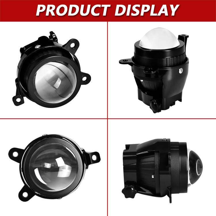 T11 2pcs/Pack 55W 3 inch High Power Dual Lens Fog Light, Low Holder for LADA Priora 2007-2013