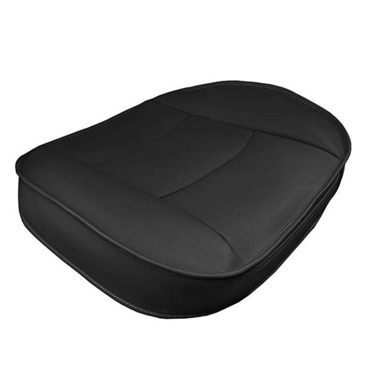 Car SUV PU Leather Seat Cushion Pad(Black)