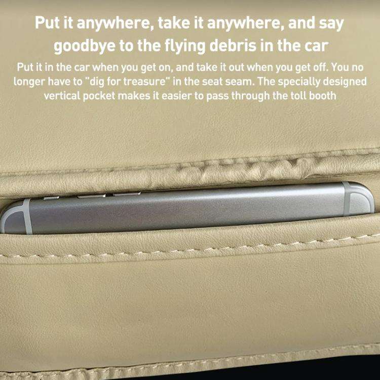 Car SUV PU Leather Seat Cushion Pad(Grey)