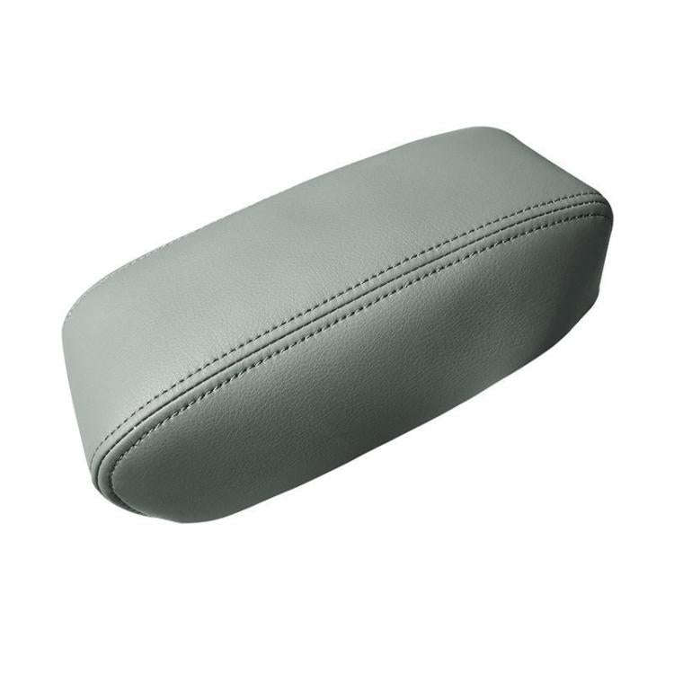 Car Central Armrest Box Protective Leather Cover for Nissan Teana 2007-2012(Grey Adhesive)