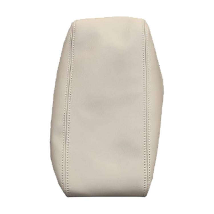 Car Central Armrest Box Protective Leather Cover for Toyota Prius 2004-2009(Beige)