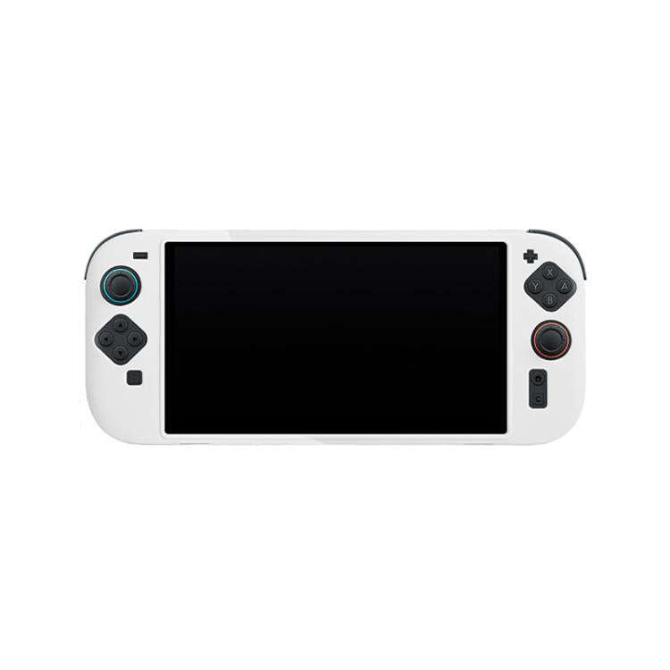 For Nintendo Switch 2 Game Console Silicone One-piece Protective Case(White)
