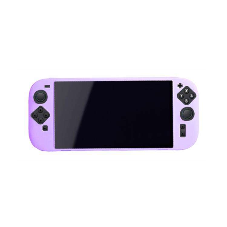 For Nintendo Switch 2 Game Console Silicone One-piece Protective Case(Purple)