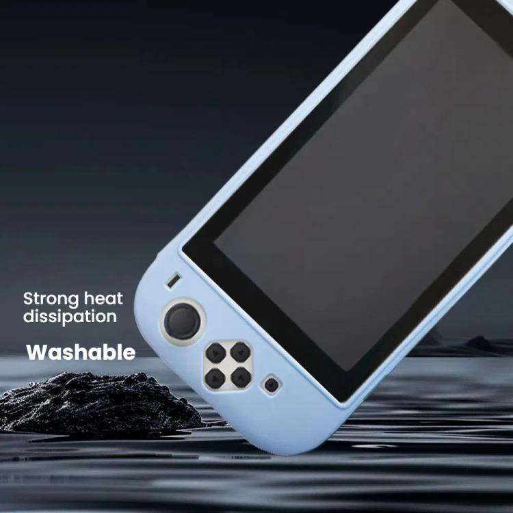 For Nintendo Switch 2 Game Console Silicone One-piece Protective Case(Sky Blue)