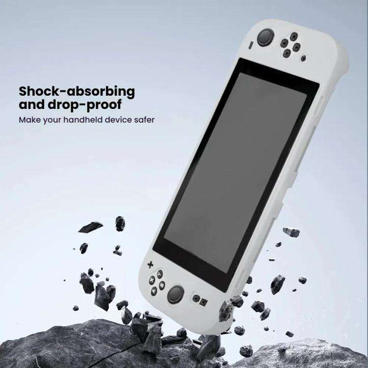 For Nintendo Switch 2 Game Console Silicone One-piece Protective Case(White)