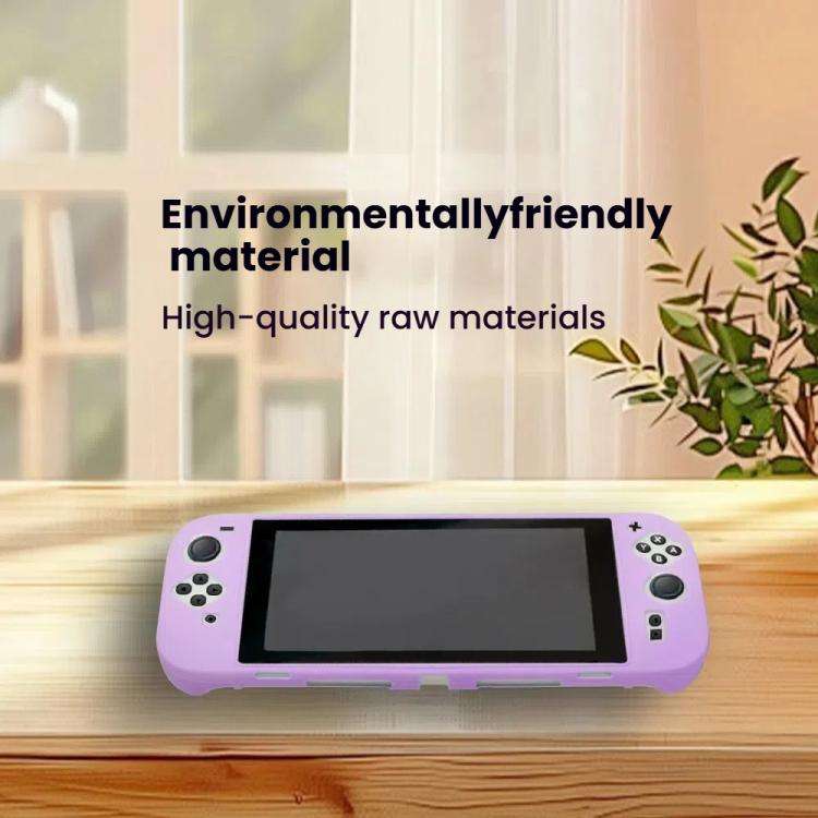 For Nintendo Switch 2 Game Console Silicone One-piece Protective Case(Sky Blue)