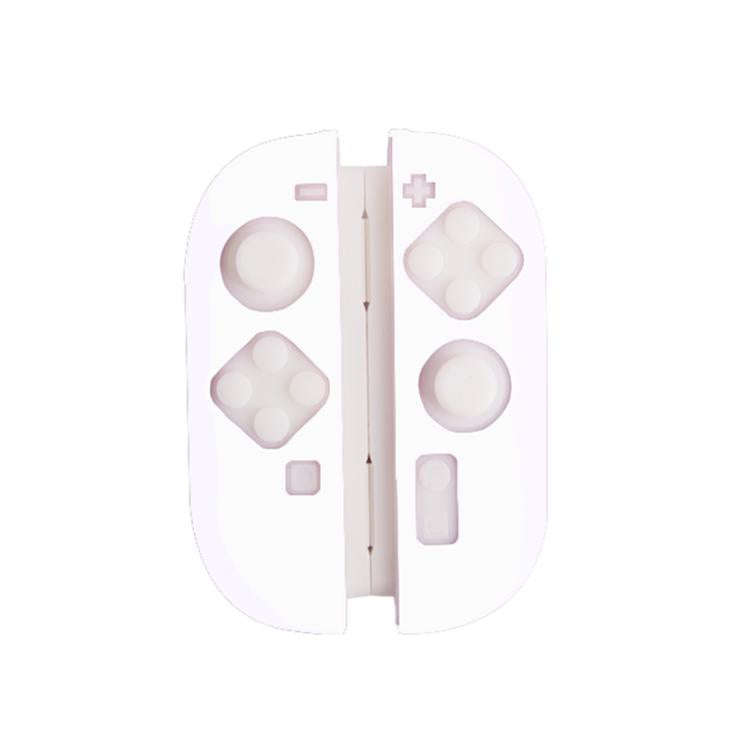 For Nintendo Switch 2 Game Console Silicone Separable Protective Case(White)