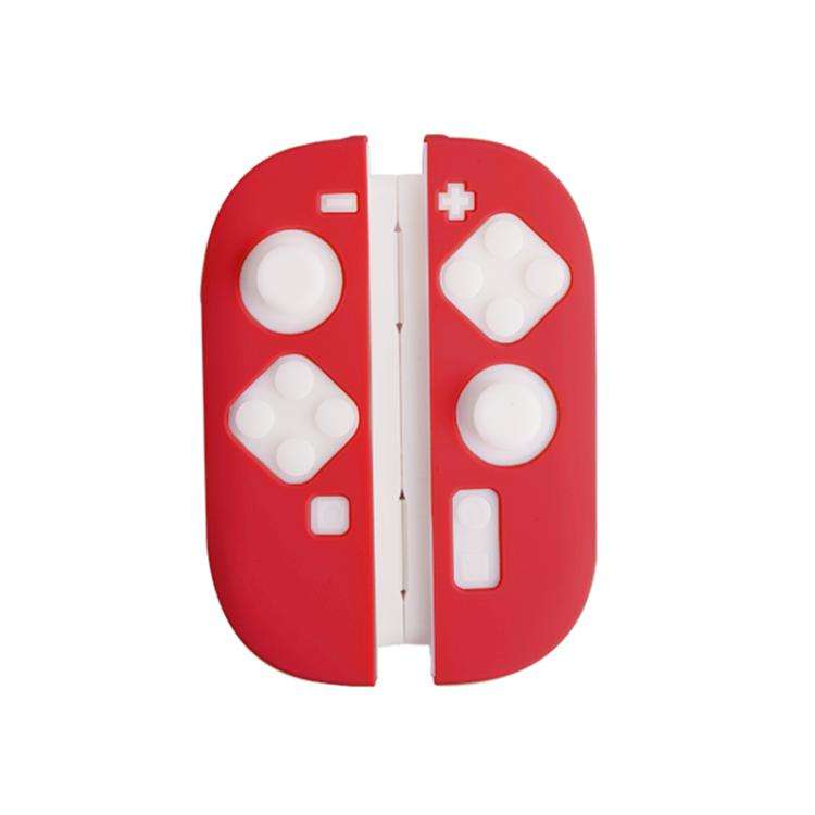 For Nintendo Switch 2 Game Console Silicone Separable Protective Case(Red)
