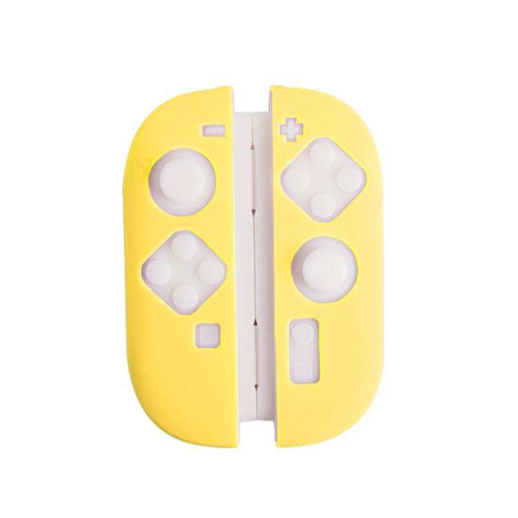 For Nintendo Switch 2 Game Console Silicone Separable Protective Case(Yellow)