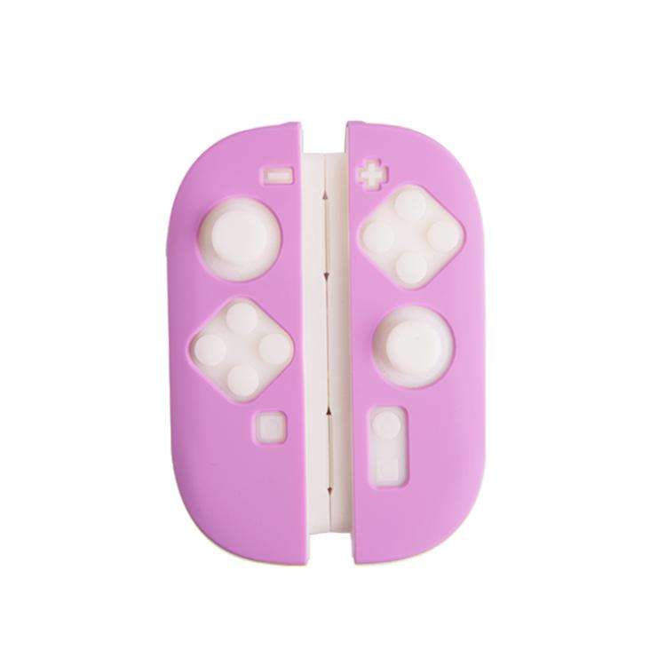 For Nintendo Switch 2 Game Console Silicone Separable Protective Case(Purple)