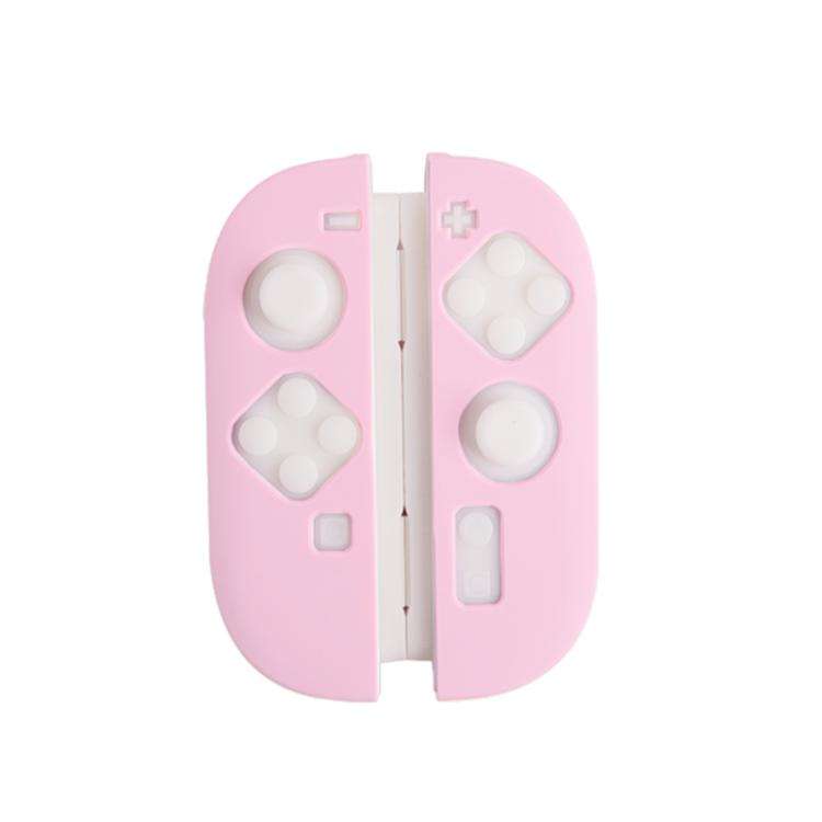 For Nintendo Switch 2 Game Console Silicone Separable Protective Case(Pink)