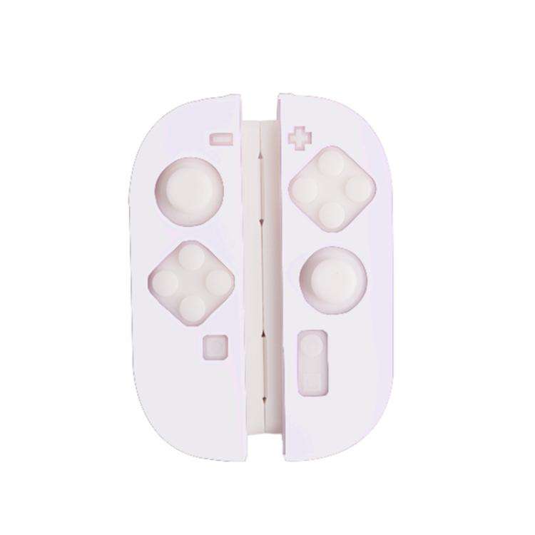 For Nintendo Switch 2 Game Console Silicone Separable Protective Case(Transparent)