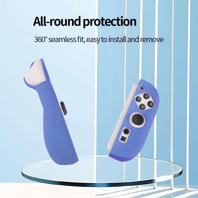 For Nintendo Switch 2 Game Console Silicone Separable Protective Case(Black)