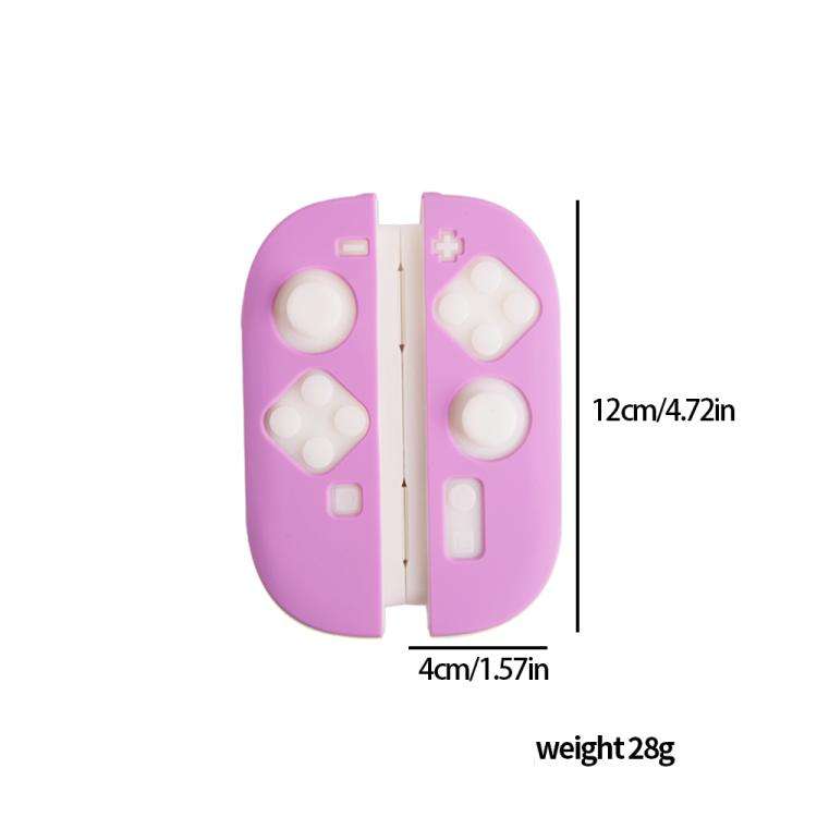 For Nintendo Switch 2 Game Console Silicone Separable Protective Case(Red)