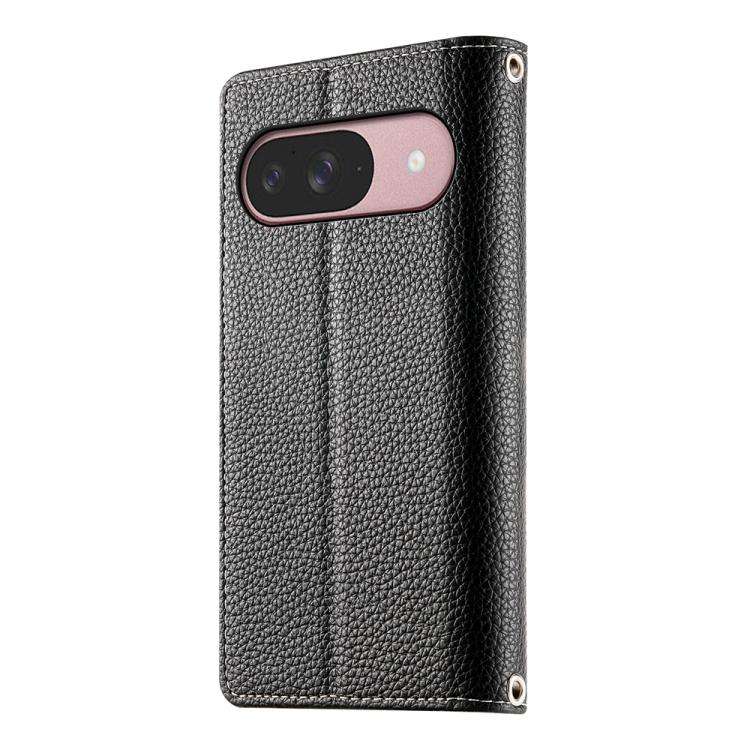 For Google Pixel 9 / 9 Pro / 10 / 10 Pro Stitching Multi-card Zipper Wallet Leather Phone Case wi...