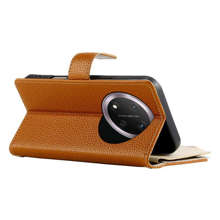 For Honor X9c / Magic7 Lite Stitching Multi-card Zipper Wallet Leather Phone Case with Short Stra...
