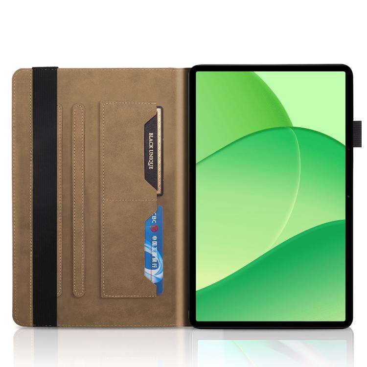 For OPPO Pad SE 11 Tree Life Series Embossed Leather Tablet Case(Brown)