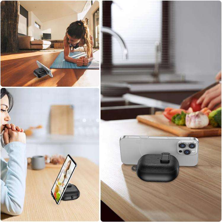 For Samsung Galaxy Buds3 / Buds3 Pro Leather Texture Wireless Earphones Case with Hook & Holder(W...