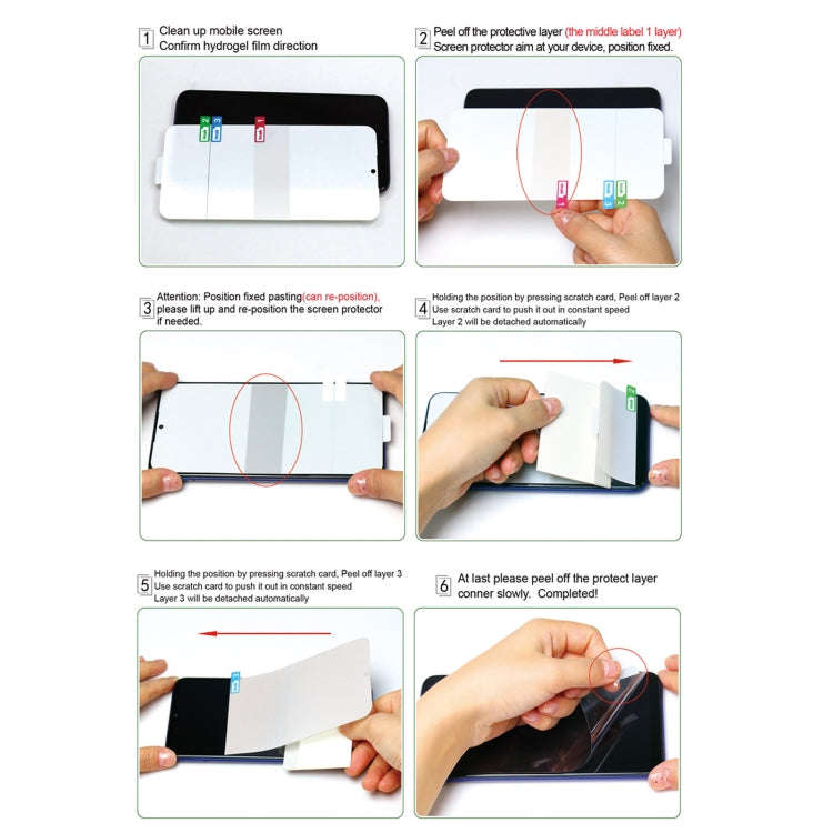 3 PCS / Set IMAK Hydrogel Film III Full Coverage Screen Protector for Samsung Galaxy Z Fold2 5G