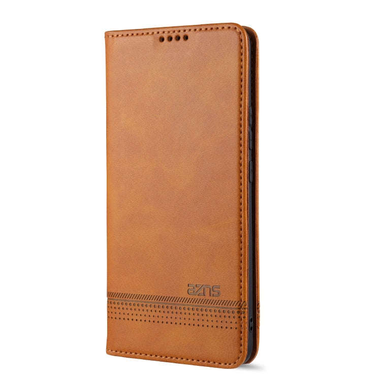 For Huawei Nova 7 AZNS Magnetic Calf Texture Horizontal Flip Leather Case with Card Slots & Holde...