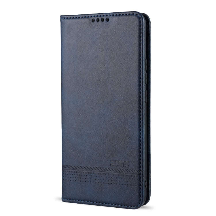 For Huawei Nova 7 AZNS Magnetic Calf Texture Horizontal Flip Leather Case with Card Slots & Holde...