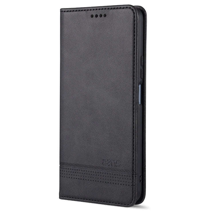 For Huawei Nova 7 SE AZNS Magnetic Calf Texture Horizontal Flip Leather Case with Card Slots & Ho...