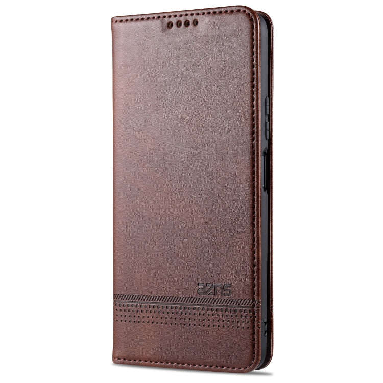 For Huawei Enjoy 20 AZNS Magnetic Calf Texture Horizontal Flip Leather Case with Card Slots & Hol...